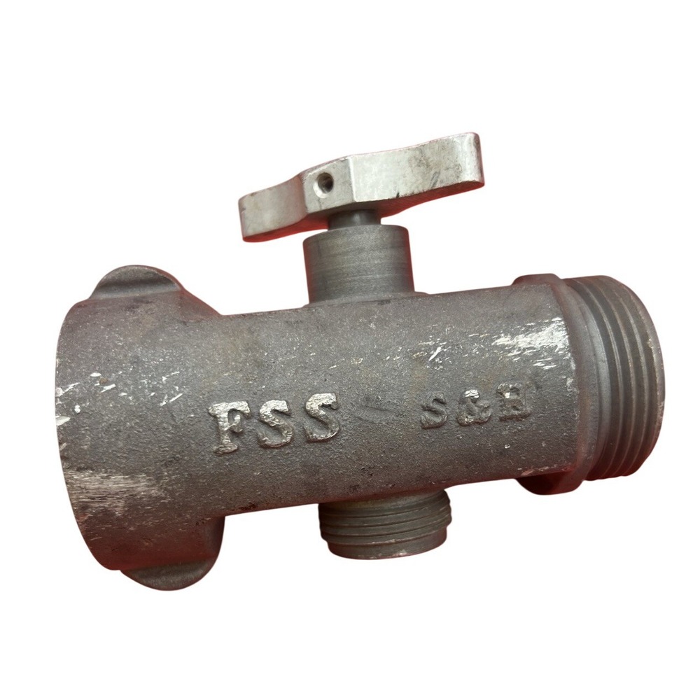 S&H FSS 1-1/2" NH - 1NPSH Hose Line T-Valve Wild land Firefighting Equipment